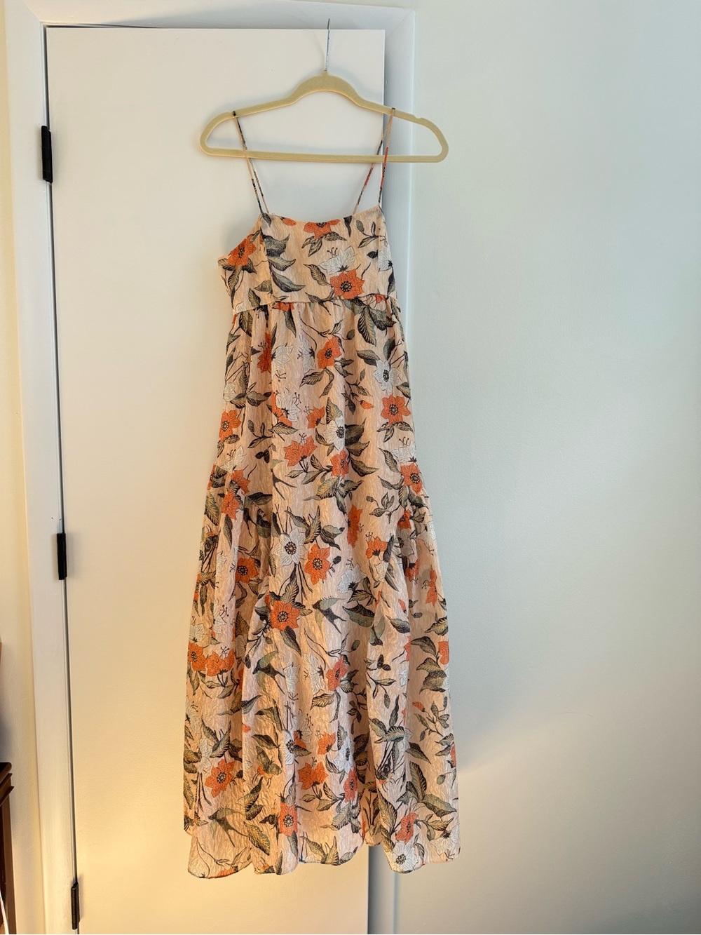 Ulla Johnson Astrid Dress in Alabaster, size 4